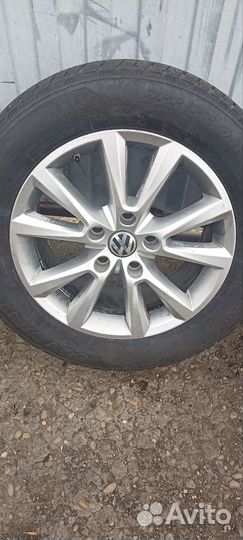 Зимние колёса на VW touareg R18 5/130