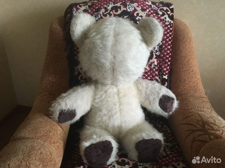 Медведь мягкая игрушка большой 1980 года гдр