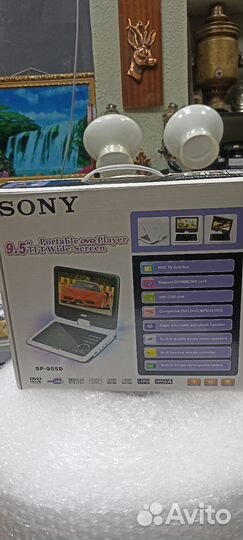 Портативный dvd плеер sony