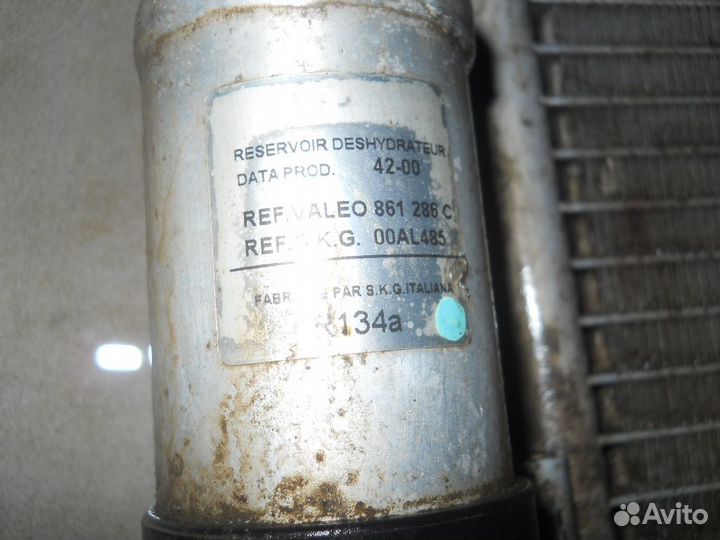 Clio symbol Радиатор кондиционера Renault