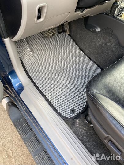 Ева коврики eva с бортами в автомобиль