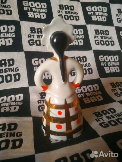 Статуэтка «Матрешка-невеста», Дулево фарфор СССР