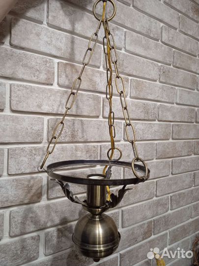 Винтажный потолочный светильник