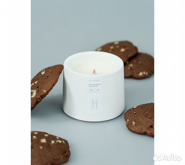 Свеча ароматическая GoodNight Ginger Cookie, 113g