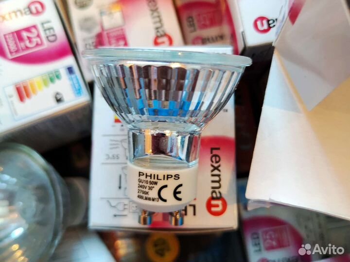 Лампа Philips LEDspot Lexman 5.5-50W GU10 2700 K