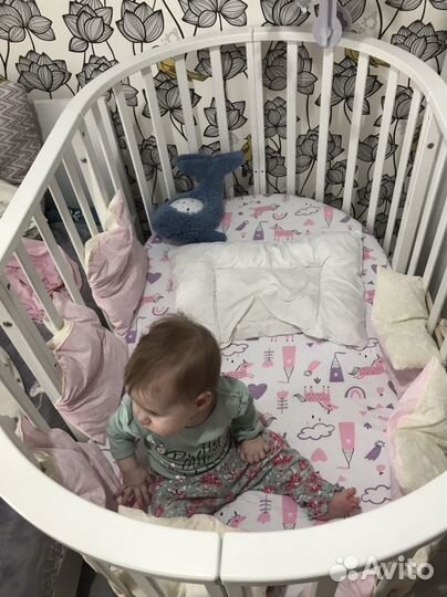 Кроватка детская трансформер