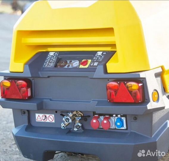 Передвижной компрессор Atlas Copco на 7 Бар