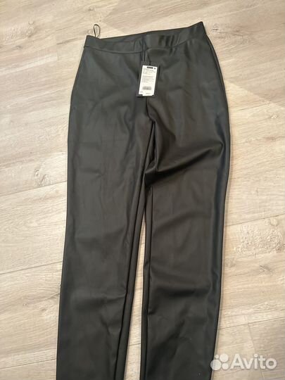 Лосины искусственная кожа женские