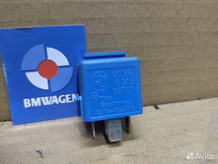 Реле с замыкающим контактом himmelblau голубое BMW