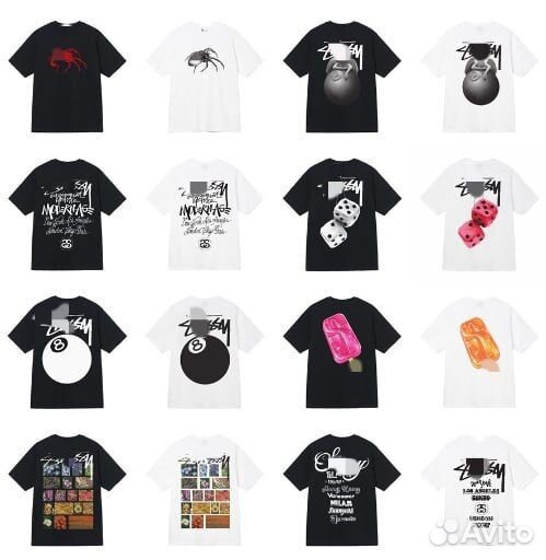 Футболки stussy