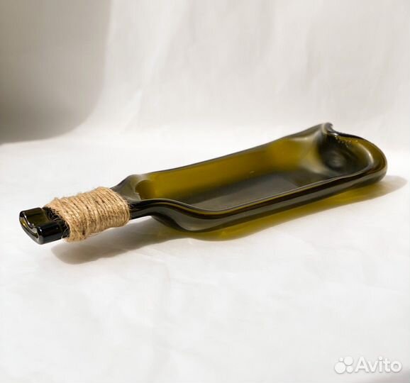 Тарелка из винной бутылки