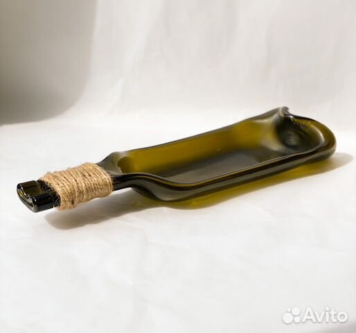 Тарелка из винной бутылки