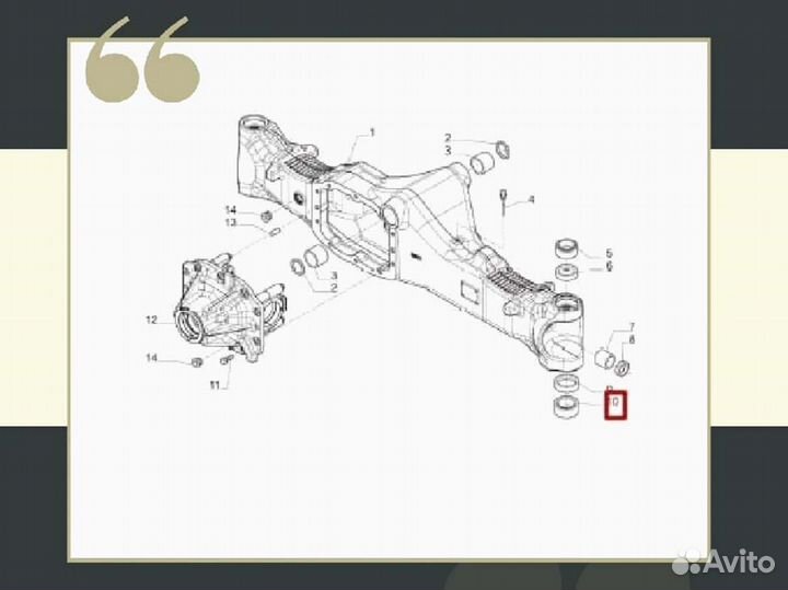 Подшипник Carraro