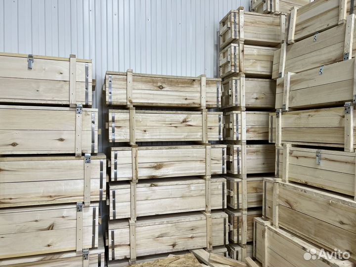 Ящики деревянные, фанерные