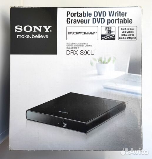 Внешний USB привод для DVD, CD отл сост