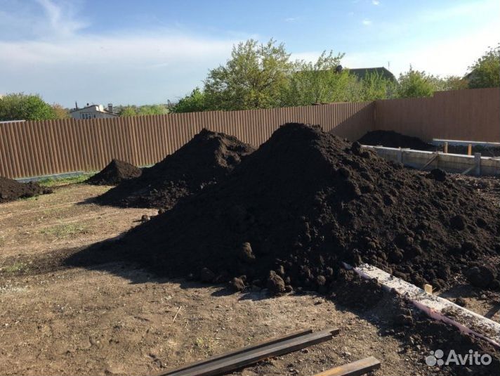 Чернозем, торф для сада, огорода, теплиц