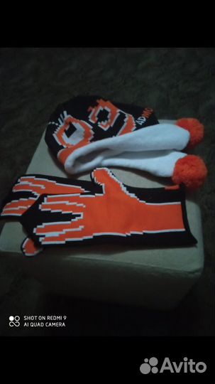 Комплект шапка шарф 54/56