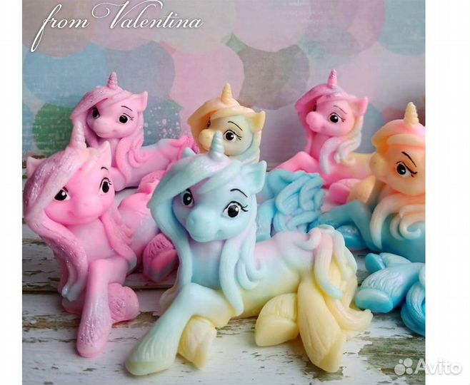 Мыло ручной работы Единорожка