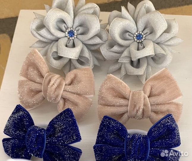 Резинка для волос, набор бантиков