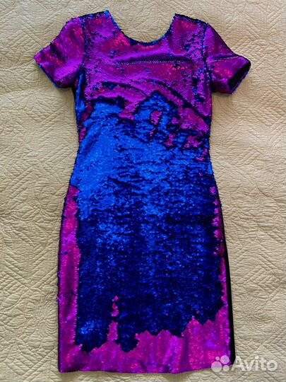 Платье с пайетками