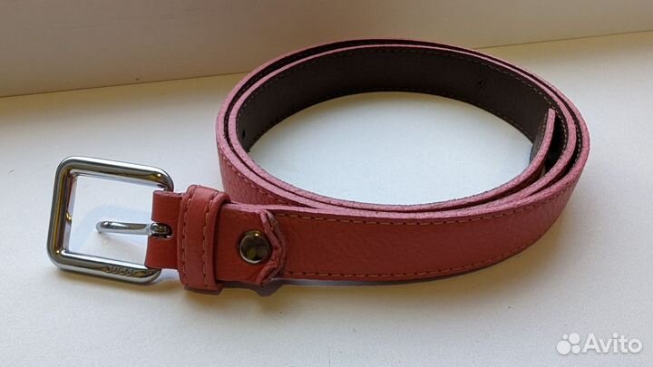 Ремень женский кожаный