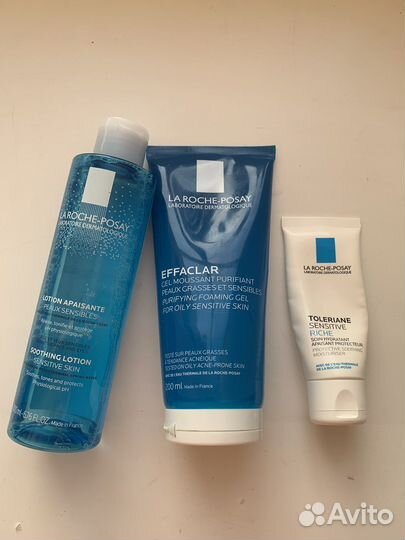Гель, тоник, крем la roche posay
