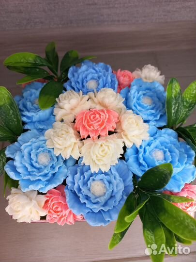 Букет из мыла