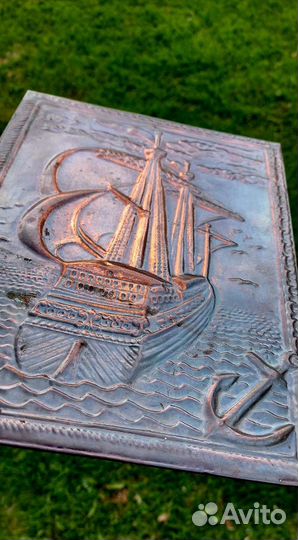 Чеканка каравелла медь СССР (УССР) 1981г