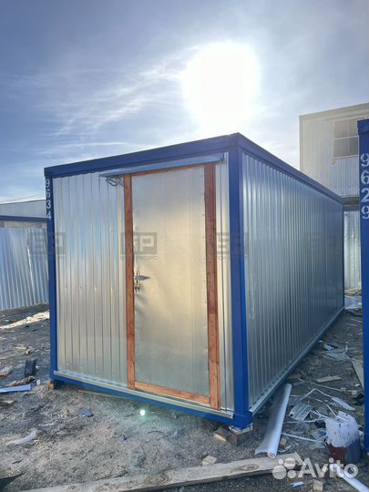 Бытовка бк-2 в OSB, вагончик с металлическим дном