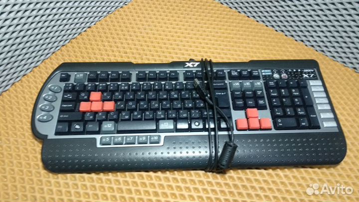 Игровая клавиатура A4Tech X7-G800V Black USB