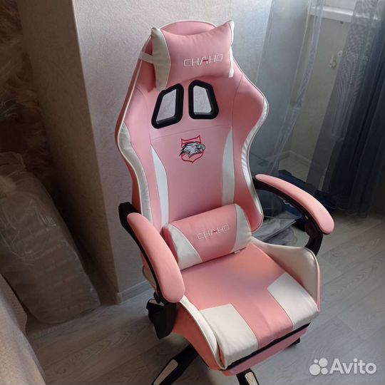 Компьютерное кресло розовое.Доставка по России