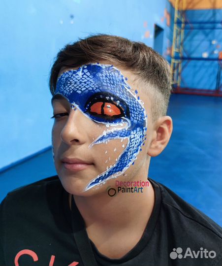 Аквагрим, Блеск-тату