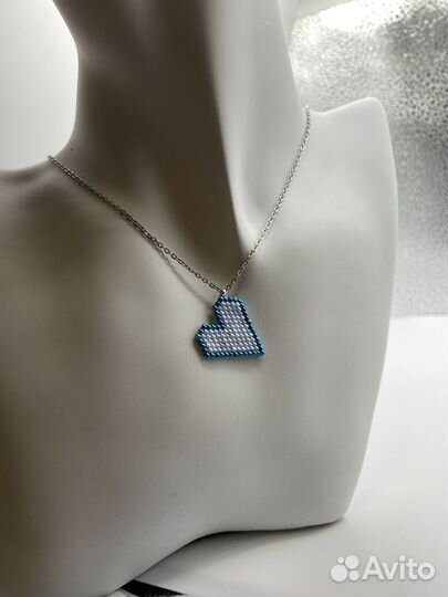 Колье цепочка с кулоном