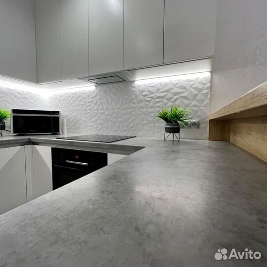 Кухонный гарнитур в стиле минимализм