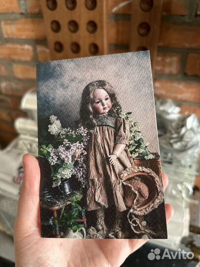 Наборы открыток с антикварными куклами