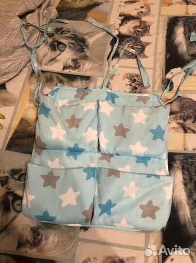 Карман на детскую кровать