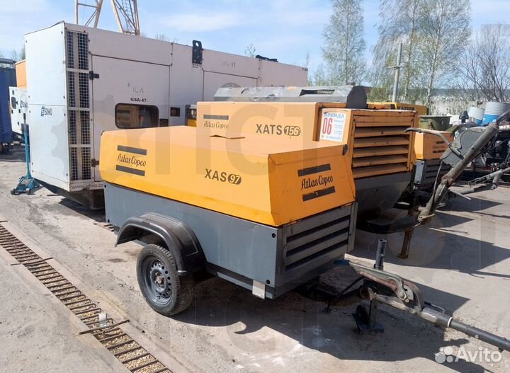 Аренда. Компрессор Atlas Copco XAS97