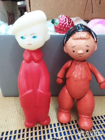 Дет игрушки СССР колкий пластик