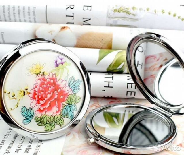Новое карманное двусторонняя зеркало
