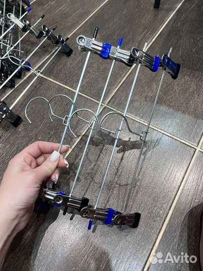 Вешалка щипцы для брюк купальников 9 шт