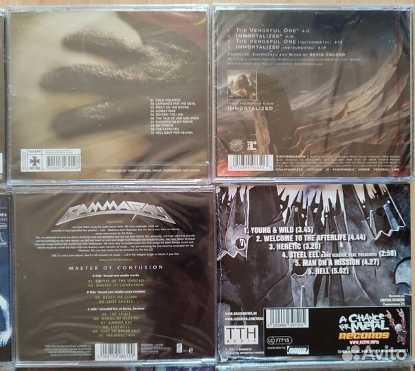 Heavy, Power Metal - CD фирма (новые)