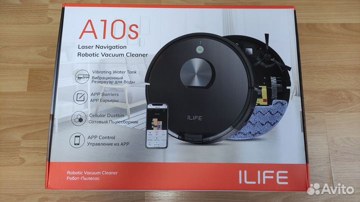 Робот пылесос ilife A10S