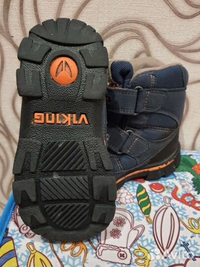 Ботики для мальчика viking 28 размер