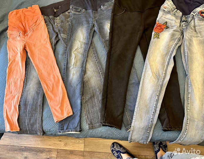 Огромный пакет вещей для беременных 42-44 пакетом