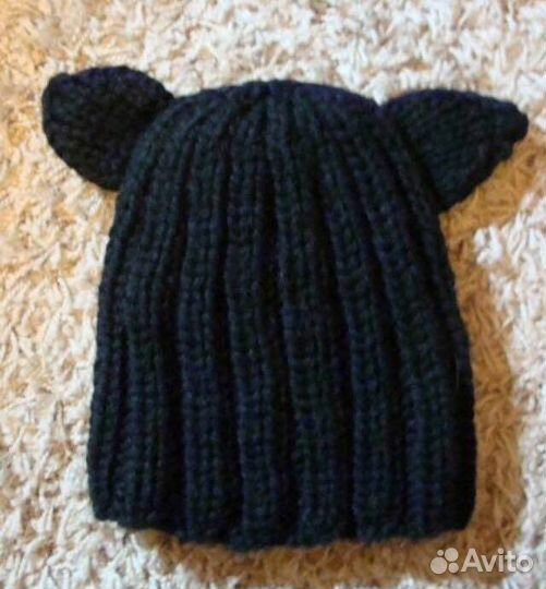 Шапка с ушками