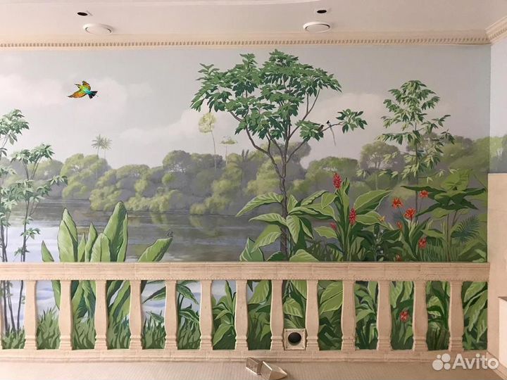 Роспись стен