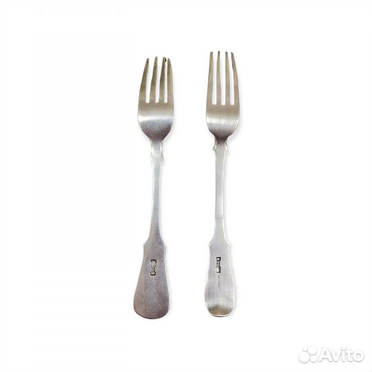 Серебряные вилки 84п. 1874г. 1877г