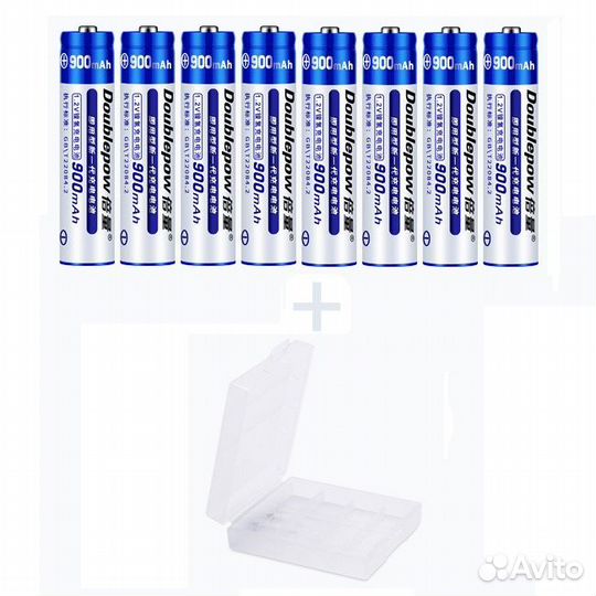 Аккумулятор Ni-MH AAA (8шт в коробочке)