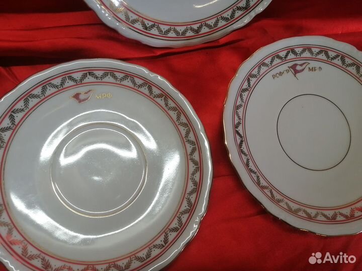 Три блюдца М Р Ф Чехословакия