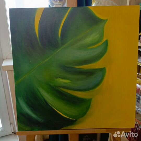 Интерьерная картина маслом на холсте